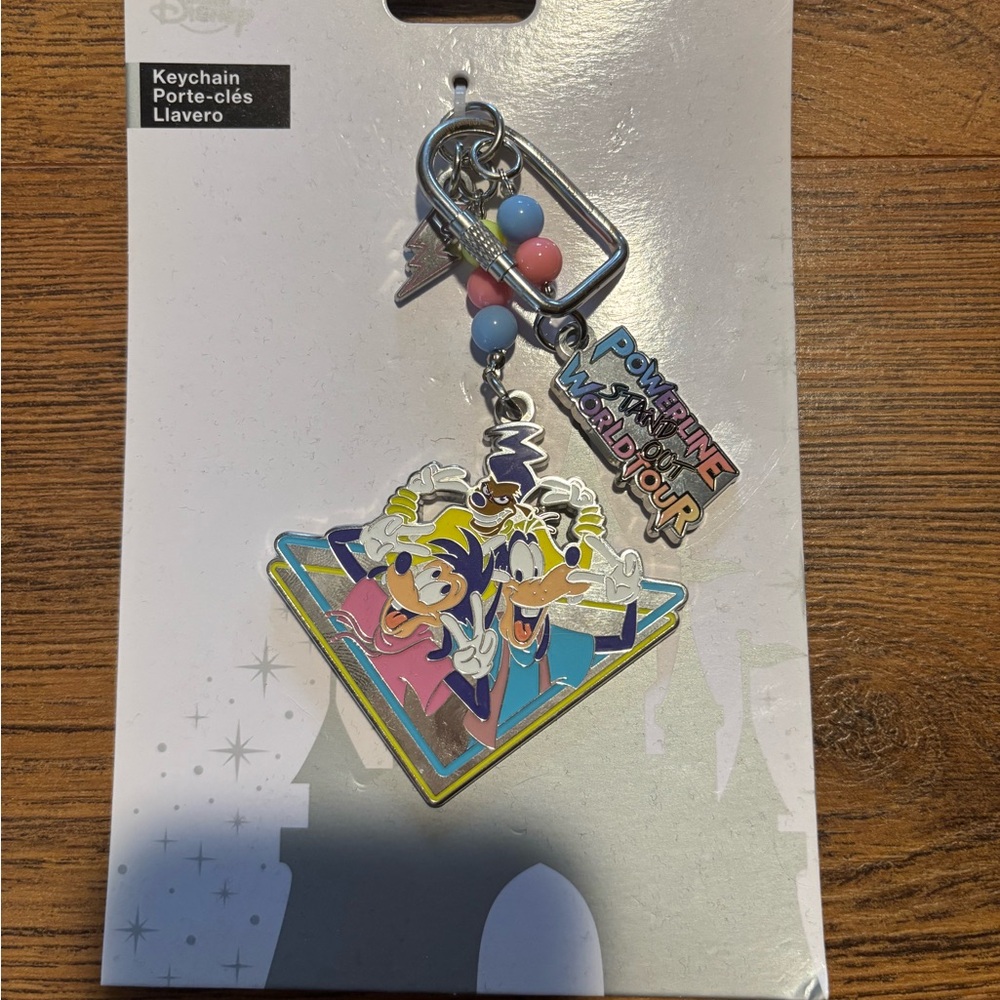 Disney Goofy and Max Powerline A Goofy Movie Keychain